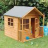 Oxer Wooden Playaway Kids Playhouse In Natural Timber