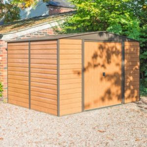 Watten Metal 10×12 Apex Shed With Floor And Assembly