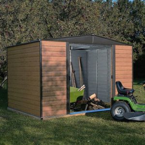 Watten Metal 10×6 Apex Shed With Floor And Assembly