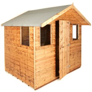 8′ x 8′ Traditional Shiplap Cabin Special Deal Garden Shed (2.44m x 2.44m)