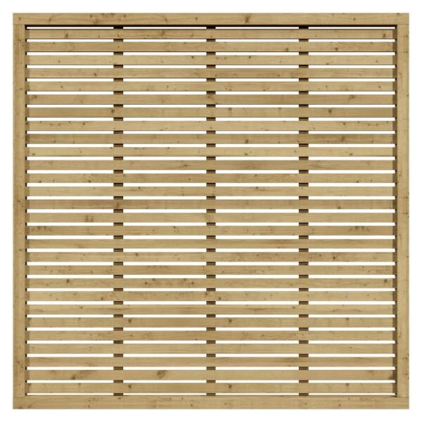 Lowestoft Wooden Garden Screen In Natural 6×4