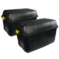 2 x 175L Heavy Duty Trunk on Wheels